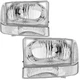 For1999-2004 Ford Super Duty F250/350/450/550/ 00-04 Excursion Headlights 4PCS
