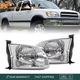 For 2000-2004 Toyota Tundra Pickup Truck Regular/Access Cab Headlights Headlamps