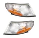 2 Front Left+Right Turn Signal Blinker Corner Parking Lights Lamps for Saab 9-3