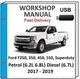 FORD F-250 F-350 F-450 F-550 2017 2018 2019 SERVICE REPAIR WORKSHOP MANUALUSB