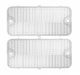United Pacific Clear Park Light Lens Set For 1967-1968 Chevy Pickup Truck