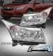 FOR 11-15 CHEVY CRUZE/16 LIMITED CHROME REPLACEMENT HEADLIGHT LAMP +BLUE LED DRL FOR 11-15 CHEVY CRUZE/16 LIMITED CHROME REPLACEMENT HEADLIGHT LAMP +BLUE LED DRL