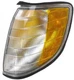 For 1995-1999 S320 Parking Light Front, Left Amber & Clear Plastic MB2520106