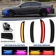 LED Front Rear Bumper Fender Side Marker Lights Lamp For 2015-2023 Dodge Charger