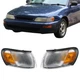 For 1993-1997 Toyota Corolla Front Reflector Pair LH & RH TO2550106 | TO2551106