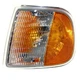 For 1997 F-150 Front Left Corner Lights Amber & Clear Plastic F65Z-13201AD Q