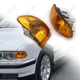 1 Pair Amber Indicator Corner Parking Light（No Bulb）For BMW 7-Series E38 95-01'