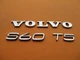 14 15 16 17 18 VOLVO S60 T5 REAR CHROME EMBLEM LOGO BADGE SIGN SYMBOL USED 20705
