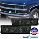 Fits 1988-1998 GMC Sierra Bumper Signal Lights Parking Lamps Yukon Tahoe Smoke