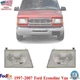 Front Headlights Left Driver & Right Passenger Side For 1997-2007 Ford Econoline