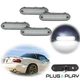 For 1990-2005 Mazda Miata MX-5 NB NA Clear Lens Side Marker Position Lamp - 4PCS
