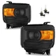 Pair Headlights Assembly For 2014-2018 GMC Sierra 1500/2015-2019 2500HD 3500HD