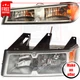 Headlights set of 2 pieces left side for 2006-2007 Chevrolet Colorado LS, LT, WT
