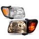 Pair For Toyota Tacoma 2001 2002-2004 Halogen Headlights + Corner Lights W/Bulb