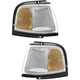 Corner Light For 88-96 Oldsmobile Cutlass Ciera Set of 2 LH RH Incandescent