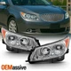 Fit 2010 2011 2012 2013 Buick LaCrosse Driver+Passenger Side Halogen Headlights
