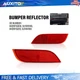 OE 84281FG010 Red Lens Rear Bumper Reflector 2x For Subaru Impreza XV Crosstrek