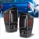 2016-2021 Black Smoke For Toyota Tacoma LED Tube Tail Lights Rear Brake Lamps