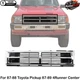 New Front Grille Plastic For 87-88 Toyota Pickup 87-89 4Runner Center TO1200133