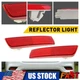 Bumper Reflector Set For 2013-2018 Nissan Sentra Rear Left & Right Durable EPG