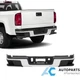 Rear Step Bumper For 2016-2022 Chevy Colorado GMC Canyon W/O Sensors Chrome
