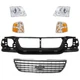 Header Panel Nose Headlight lamp Mounting for Ford Explorer 2002-2004