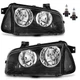 Pair Headlights For 2006-2010 Dodge Charger Clear Corner Headlamps w/ Bulbs