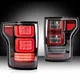 1 Pair LED Tail Lights Kit For Ford F150 2015-2020 F-150 Clear Rear Tail Lights