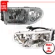 New Headlight Set of 2 pieces left right halogen for 1999-2000 Nissan Quest