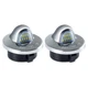 Chrome Rear License Plate Lights For ford F150 F250 F350 F450 F550