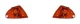 For 1999-2001 BMW 3 Series Sedan/Wagon (E46) Parking Signal Light Lamp PAIR