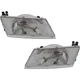 Headlight Set For 95-98 Nissan Sentra 95-97 200SX Left & Right Side w/ bulb
