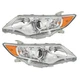Labwork Left+Right Headlights For Toyota Camry 2012-2014 Halogen Projector Lamps