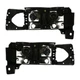PAIR OF HEADLIGHTS FITS CADILLAC DEVILLE BASE SEDAN 99 NUMBER GM2503165 16526199