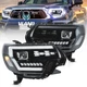 LED Projector Headlights For Toyota Tacoma 2012-2015 Front Lights DRL Animation