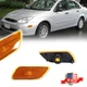 2PCS OE-Style Amber Lens Front Side Marker Lights For 2000-2004 Ford Focus