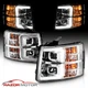 2007-2014 LED Bar Tube Chrome Headlight for Chevy Silverado 1500 2500 3500 HD 2007-2014 LED Bar Tube Chrome Headlight for Chevy Silverado 1500 2500 3500 HD