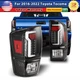 For 2016-2023 Toyota Tacoma DRL LED Tail Lights Tube Rear Brake Lamps Clear Lens