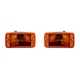 For Jeep Wrangler 1999-2006 Parking Light Driver and Passenger Side Pair | CAPA