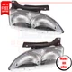 Headlights Set of 2 pc left & right for 1995-1999 Chevrolet Cavalier