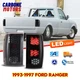 LED Tail Lights Fits 1993-1997 Ford Ranger Rear Brake Lamps Black/Smoke Lens Set