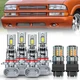 For Chevy S10 Pickup Blazer 98-04 LED Headlight Hi/Lo+Turn Signal Light Bulbs 6x