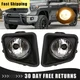 For Toyota Tundra 2014-2021 Pair Halogen Bumper Fog Lights Lamps W/Bulb LH + RH