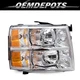 For 2007-2014 Chevy Silverado 1500 2500HD Chrome Headlight Passenger Right RH For 2007-2014 Chevy Silverado 1500 2500HD Chrome Headlight Passenger Right RH