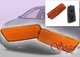 FOR 2010-2014 VW MK6 GOLF GTI AMBER LENS FRONT BUMPER SIDE MARKER USDM US SELLER