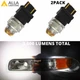 LED Pure White Parking Light Bulbs for Chevy Suburban 1500 Tahoe Silverado 1500
