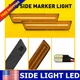 For 2008-2014 Dodge Challenger Amber Lens Plastic LED Front Side Marker Lamp New