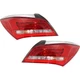 Tail Light Set Fits 2014-2016 Buick LaCrosse Left and Right Clear/Red Halogen