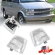 2X Clear Lens Chrome Side Corner Lights For 1995-2005 Chevrolet Astro GMC Safari