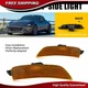 Front Bumper Side Marker Light Housing Amber Lens For 2016-2023 Mazda Miata MX-5